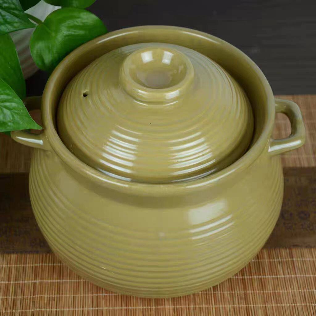 老式土砂锅炖肉汤锅家用柴火明火煲汤器耐高温砂锅具耐高温煲汤