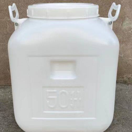 特厚50升塑料桶发酵蜂蜜家用加厚带盖酿酒水桶塑料桶酵素桶