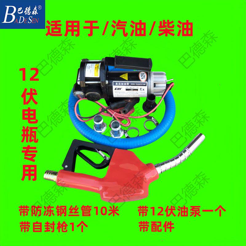 抽油泵 220v防爆电动小型油泵 抽汽油柴油大流量车载自吸泵加油泵