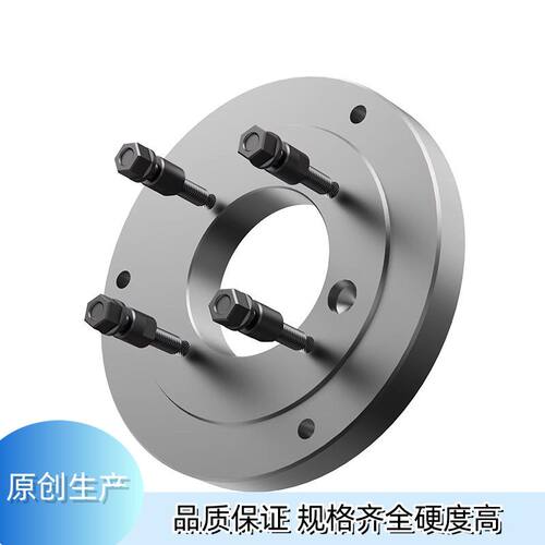 盘根车床法兰盘三爪卡盘连接盘过度盘A型 C型 D型连接盘根机床