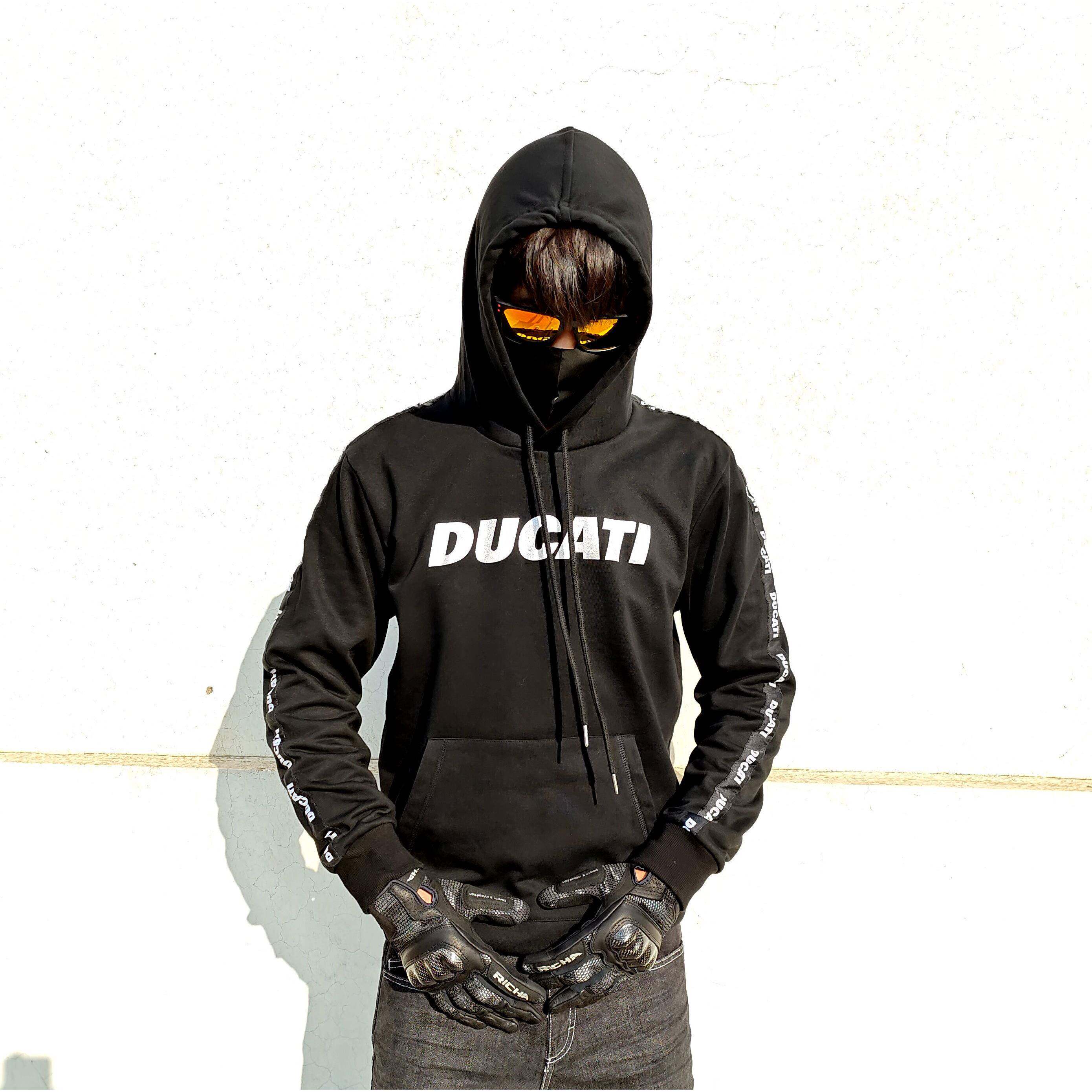 Ducati杜卡迪运动休闲赛车手摩托车机车骑士男女卫衣卫裤打底帽衫