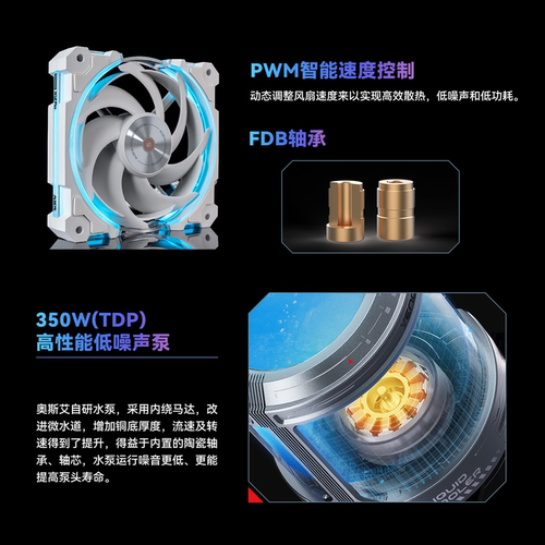 奥斯艾W360-V/L一体式水冷散热器