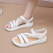 凉鞋 外穿防滑软底居家沙滩潮流百搭女士工作凉拖鞋 女夏季 厚底时尚