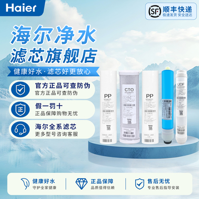 海尔净水器滤芯 HRO7510-5TU1/HRO7520-5JU1/LRO75-5U1RO膜11寸