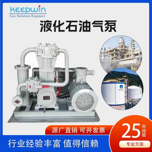 奇普瑞展会同款航天品质LPG槽车卸车专用液化石油气卸车压缩机