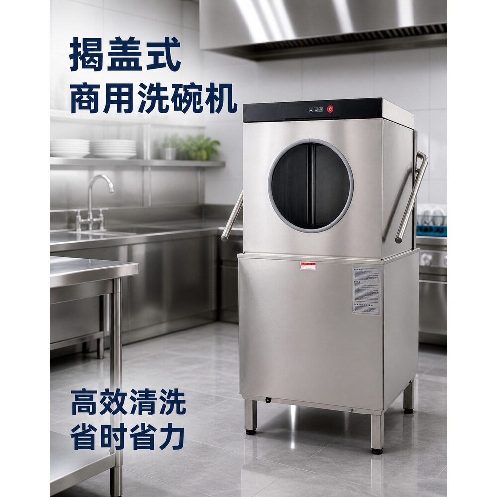 揭盖式洗碗机饭店餐厅餐盘密胺餐具洗杯洗碟洗碗烘干多功能