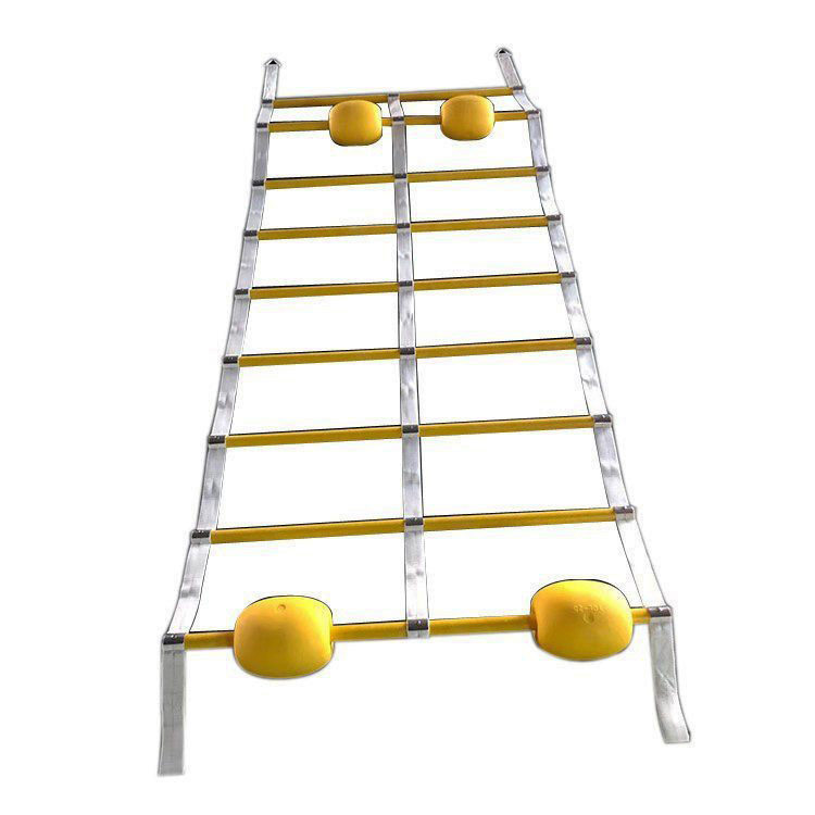 水上救援登高网汛期洪涝紧急救生梯海上逃脱应急水域攀爬网