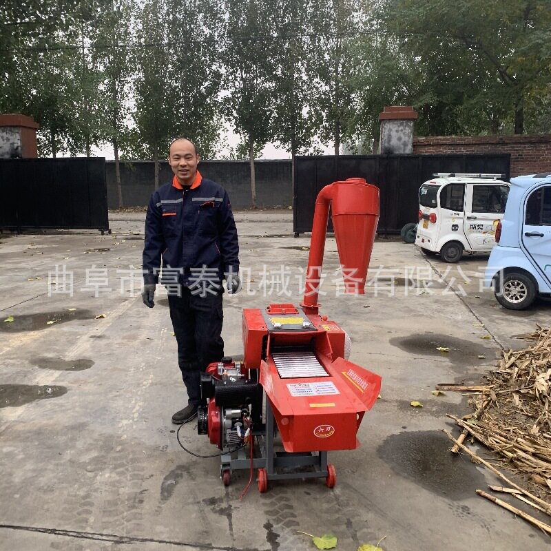干湿两用大型家用养殖铡草机青草秸秆铡切机铡草揉丝粉碎一体机