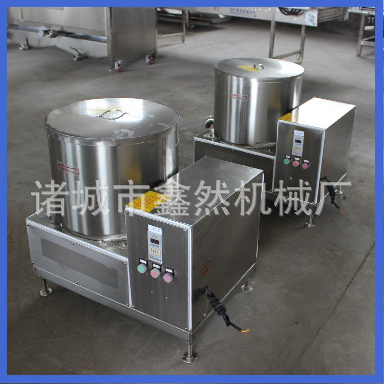 不锈钢豆泡甩油机油炸膨化食品脱油机果汁分离离心脱水机