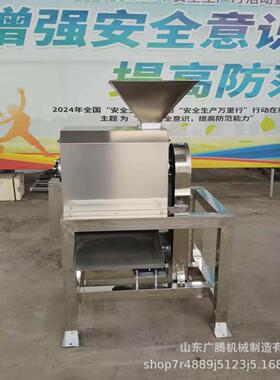 大型号水果打浆机 核果类不锈钢去核打浆机 樱桃枇杷黄皮果打浆