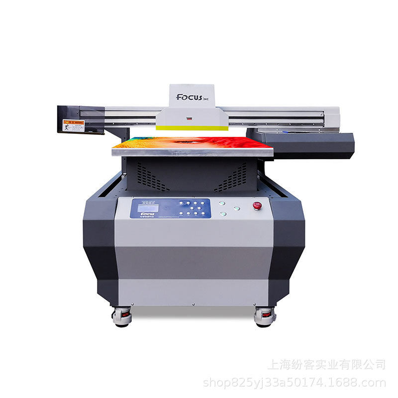 纷客A1UV3头打印机亚克力玻璃金属塑料陶瓷白彩光油同出