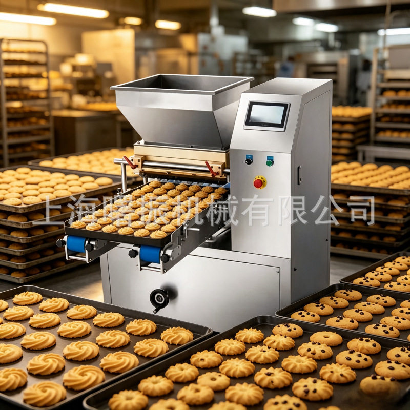 智能多功能曲奇机食品工厂用生产机械饼干烘焙设备生产线设备