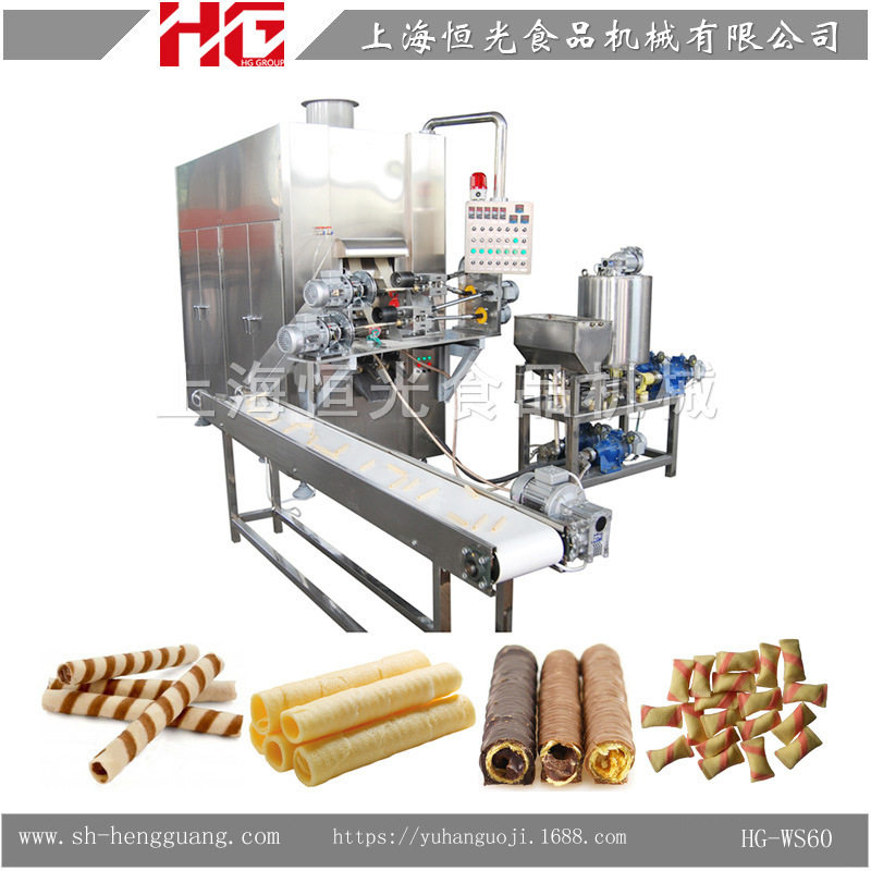 自动蛋卷加工机蛋卷生产线技工全程指导终身售后欢迎咨询