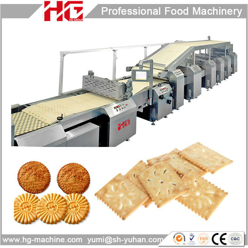 HG机械饼干全套生产线产量可选全程指导创业投资产线欢迎咨询