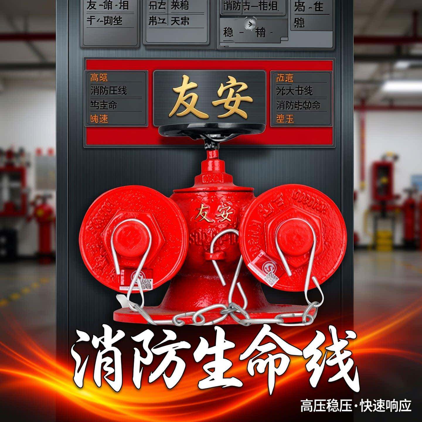 SQD-1.6多功能水泵接合器 消防水泵结合器新款消防车水泵接合器