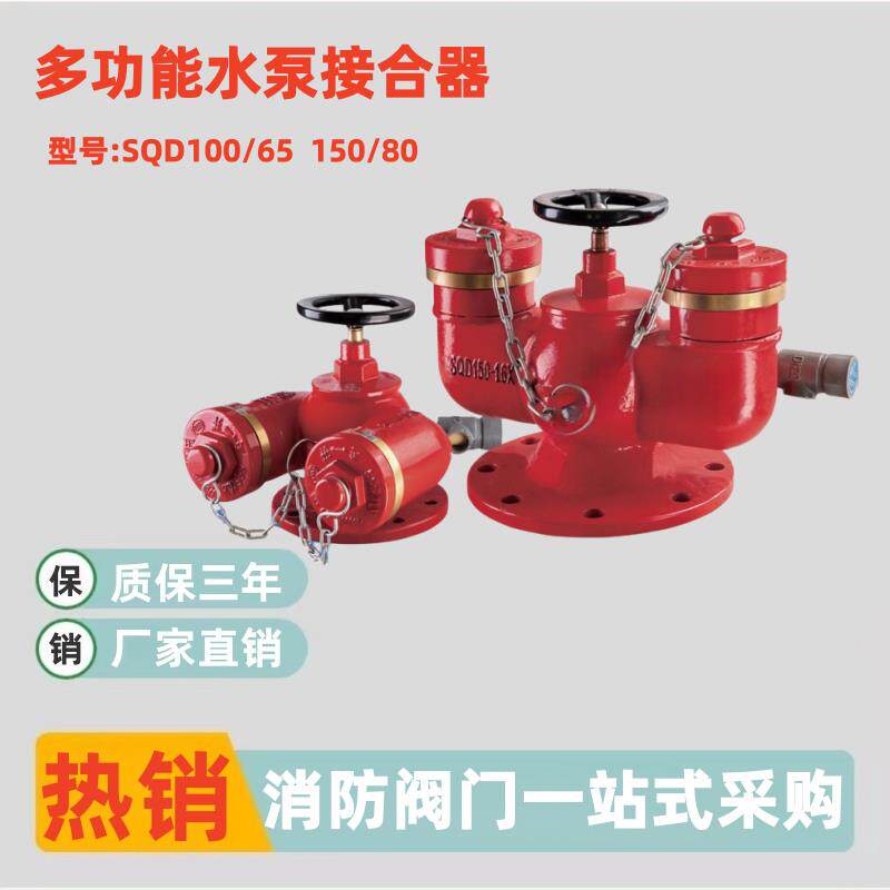 闽山SQD100-1.6多功能水泵接合器 新型水泵结合器 消防水泵结合器