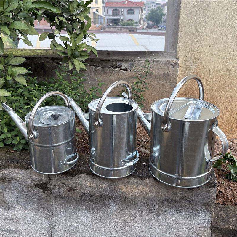 纯手工制作5L4升10L15L20L白铁皮加油桶长嘴油壶备用装油桶带盖