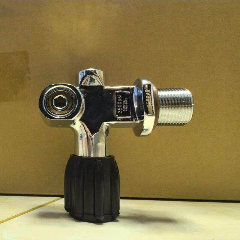 进口潜水气瓶头 铝瓶瓶阀 钢瓶阀门DIN YOKE通用接口G3/4瓶头阀