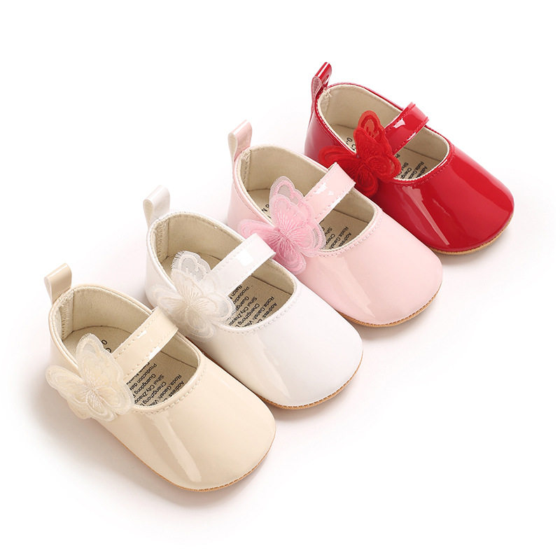 春秋女宝宝公主鞋0-1岁新生儿学步鞋baby shoes
