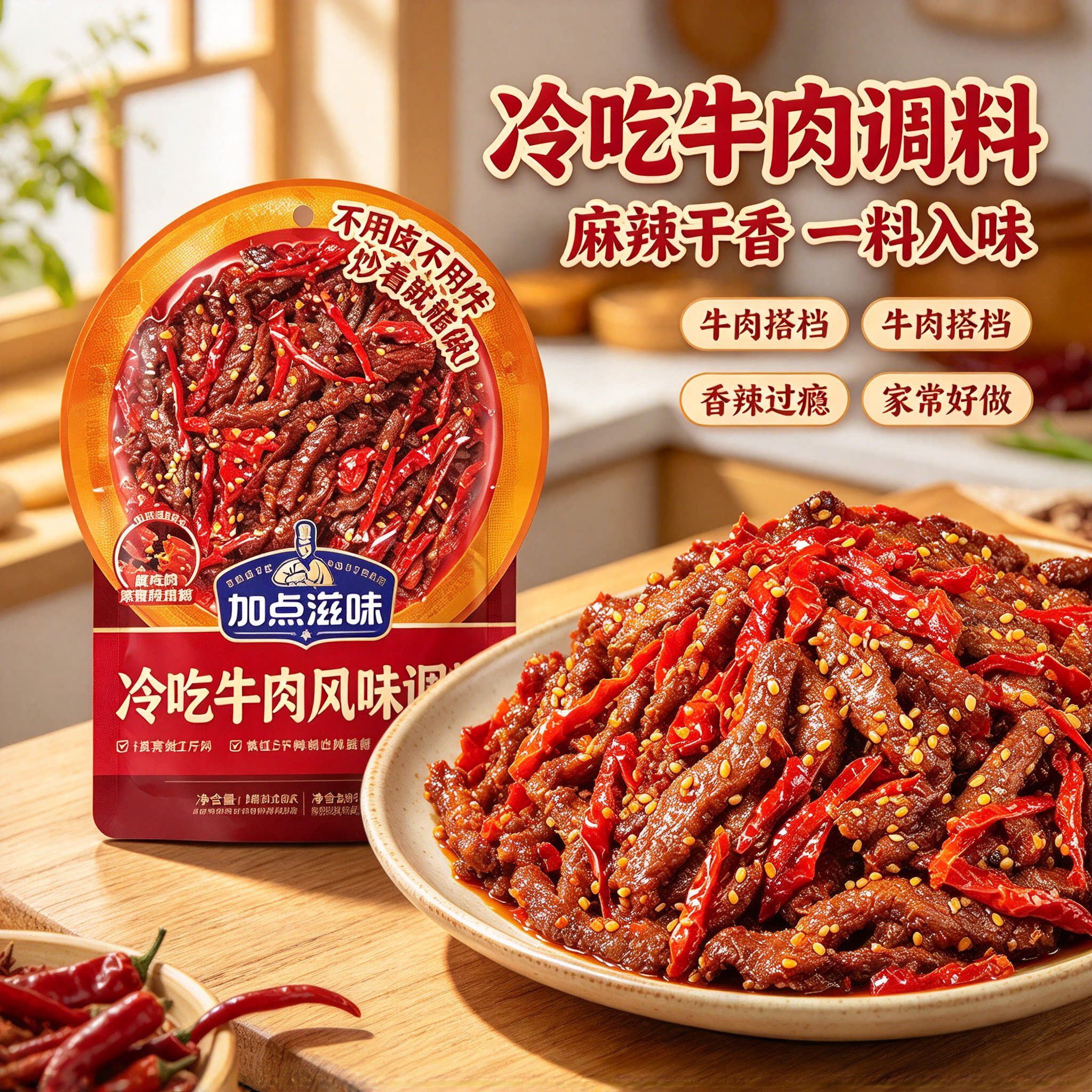 加点滋味冷吃牛肉风味调料川味冷吃兔调味料包拌解馋麻辣正宗家用