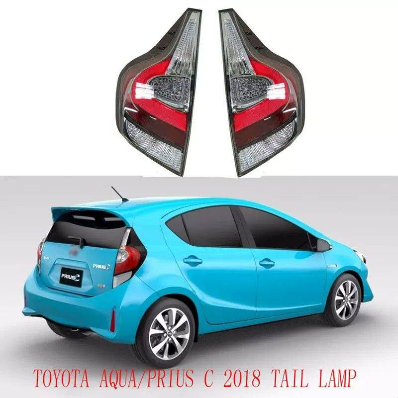 适用于丰田普锐斯 AQUA/PRIUSC 2018 TAIL LAMP 汽车LED尾灯