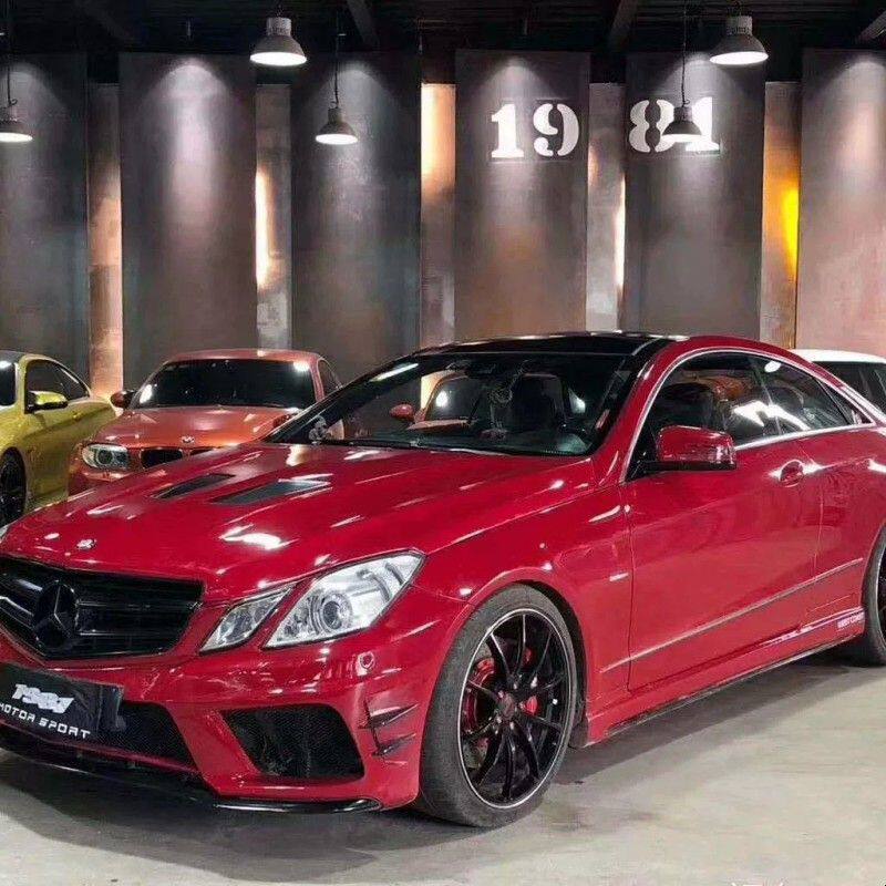 适用09-16奔驰W207 E级COUPE 两门版改装 PD款大包围前后杠叶子板