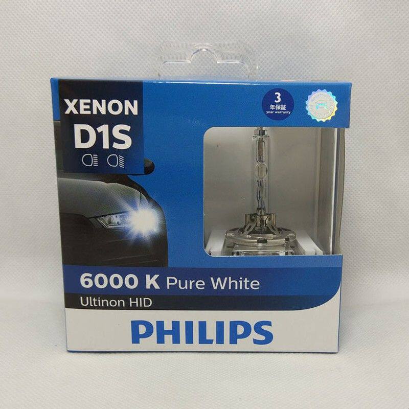 飞利浦 D1S D2S D2R D3S D4S D4R 6000K WX PureWhite氙气灯泡HID