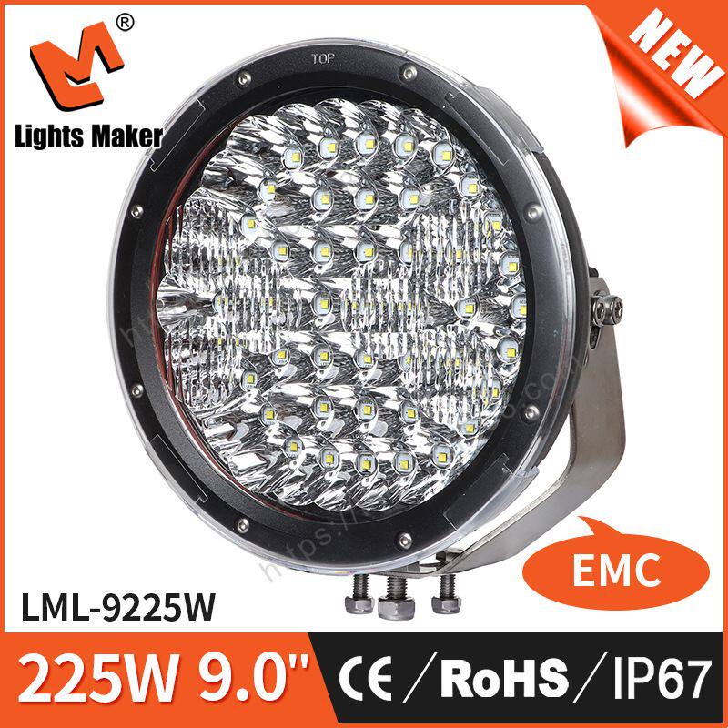 LED越野射灯汽车改装灯前杠灯车顶射灯 led 货车灯卡车工程作业