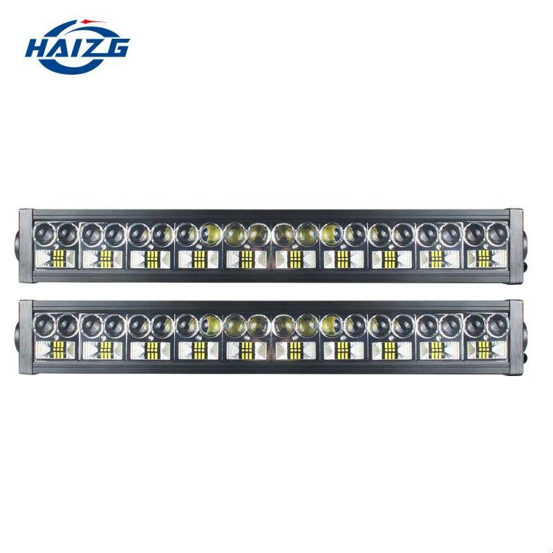 HAIZG新款汽车led工作灯 150W直灯透镜长条灯 射灯改装越野车顶灯
