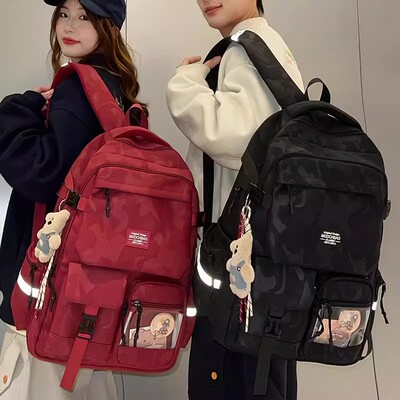 减负护脊书包男初中生2026新款