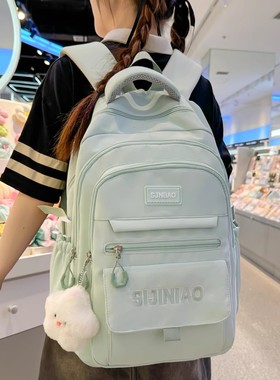 法国Nit Zana书包初中女生2026新款小学生儿童高中大学生双肩背包