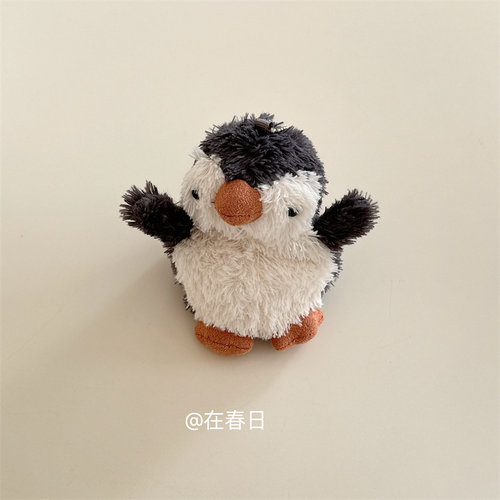 秋冬立体毛绒可爱企鹅公仔