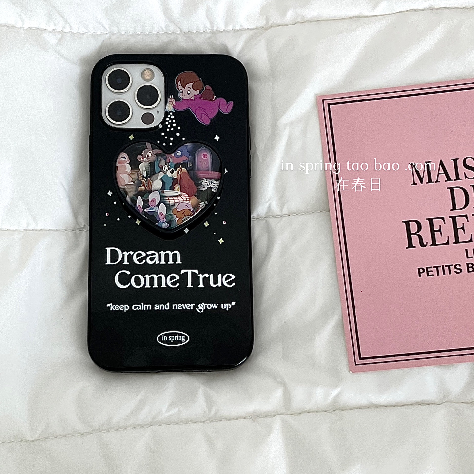 ins复古卡通在逃公主支架手机壳