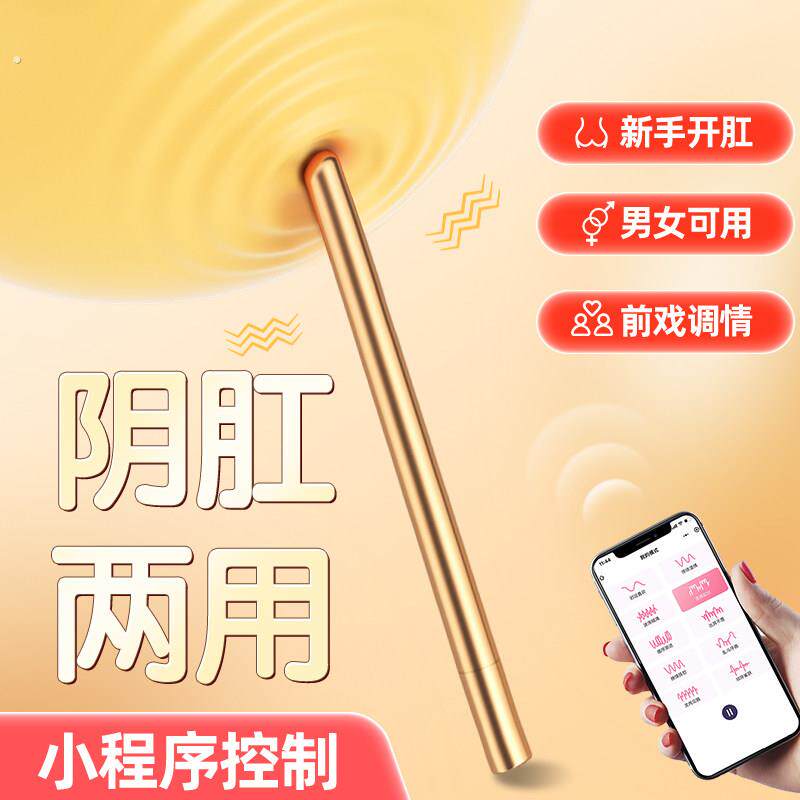 震动棒女高潮自慰器便携app遥控肛门塞私处秒潮器成人情趣性用品