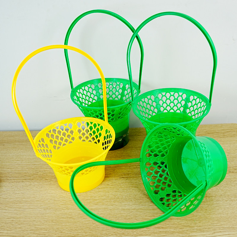 清明节手提花篮祭祀祭奠中式塑料圆形小花篮祭祖扫墓上坟菊花篮子,鲜花速递/花卉仿真/绿植园艺,花艺包装盒,淘宝优惠券,粉丝福利购,淘宝优惠卷