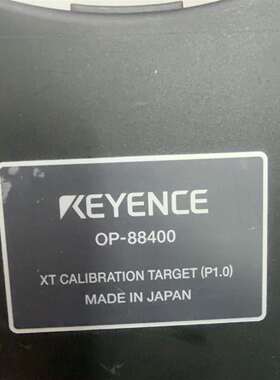 {议价}基恩士KEYENCE XT校准目标板 OP-88400，