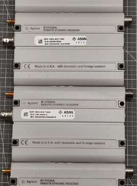 {议价}安捷伦 E1708A 远程动态接收器 ASML 4022.4