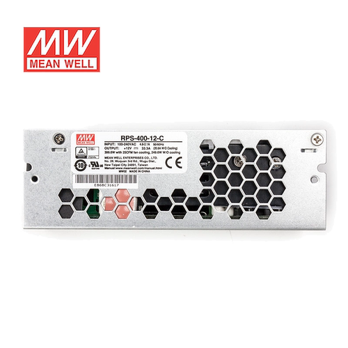 明纬18V电源400W RPS-400-18-C 基板+外壳医疗直流开关稳压台湾