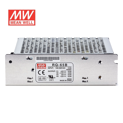 明纬±5V±15V四路电源65W RQ-65C 5V8A+15V3A-5V1A -15V1A