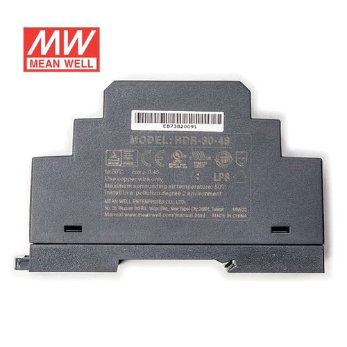 明纬30W电源导轨 HDR-30 5V12V15V24V48V直流开关稳压台湾品牌
