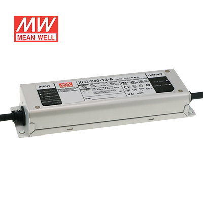 明纬240W LED电源XLG-240-H-AB恒功率6.66A可调27-56V智能调光