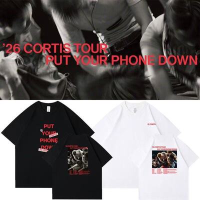 CORTIS 2026世巡演唱会PutYourPhoneDown周边衣服同款短袖T恤纯棉