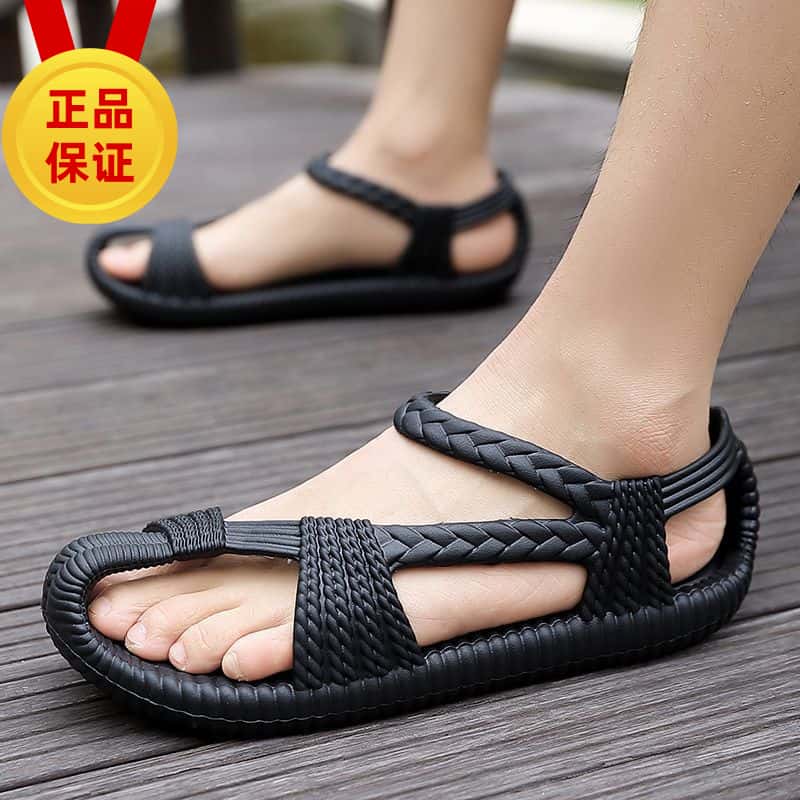 2025新款男士凉鞋夏季外罗马草鞋