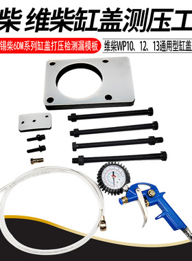 锡柴6DM发动机潍柴wp12wp13解放奥威打压检测漏水用缸盖测压工具