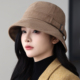 渔夫帽子女秋冬季 百搭显脸小可折叠水桶帽保暖休闲盆帽 2025年新款