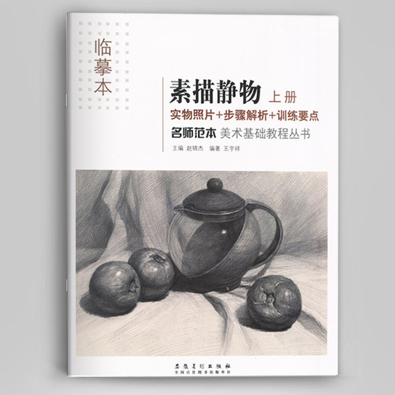 静物上册 名师范本美术基础教程素描入门教材绘画基础教程时新题材