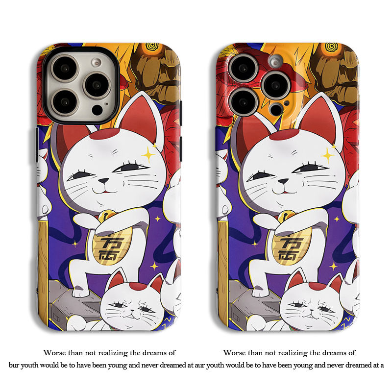 动漫可爱高速婆婆胆大党菲林手机壳亮面适用苹果16p红米k80华为MATE70硬壳VIVOX200苹果15软壳OPPOFINDX8防摔