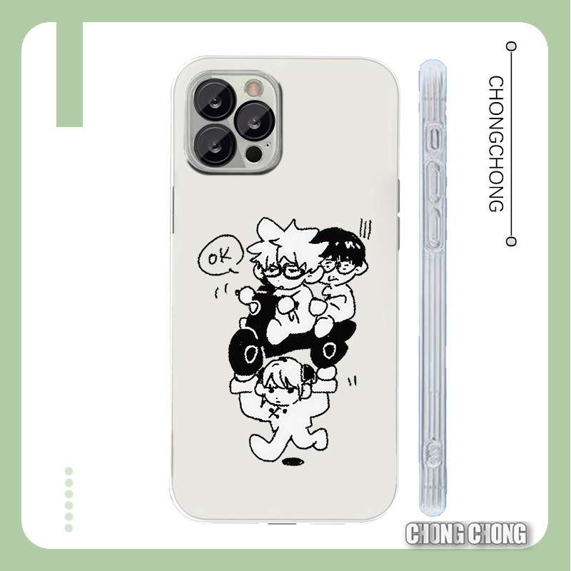 坂田银时银魂适用苹果16pro手机壳硅胶软壳IQOOZ10小米15华为p80P
