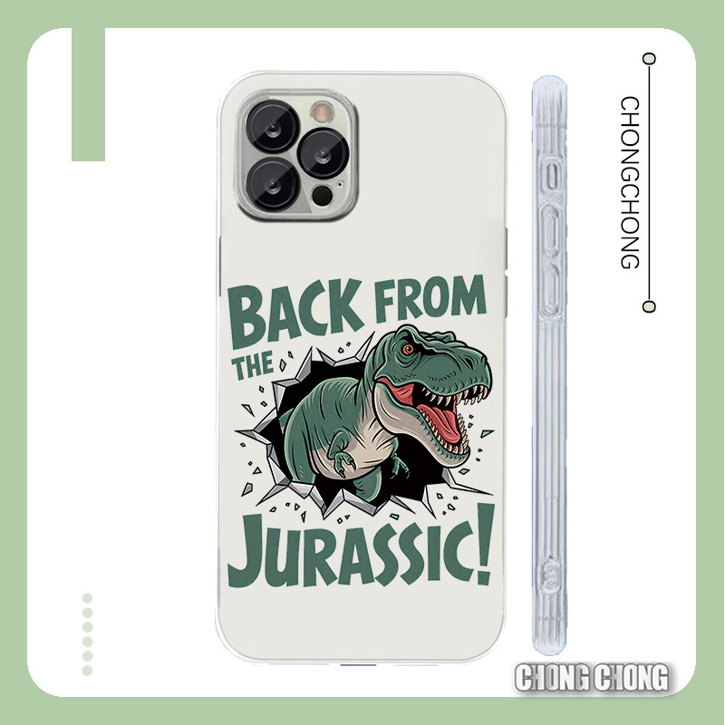 电影侏罗纪霸王龙潮适用苹果17P手机壳硅胶软壳IQOOZ10小米15p80P