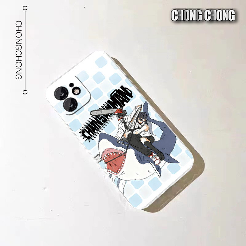 蕾塞电锯人可爱创意动漫透明硅胶软壳防摔手机壳适用苹果17promax保护壳iPhone16pro小米17荣耀gtvivox300pro